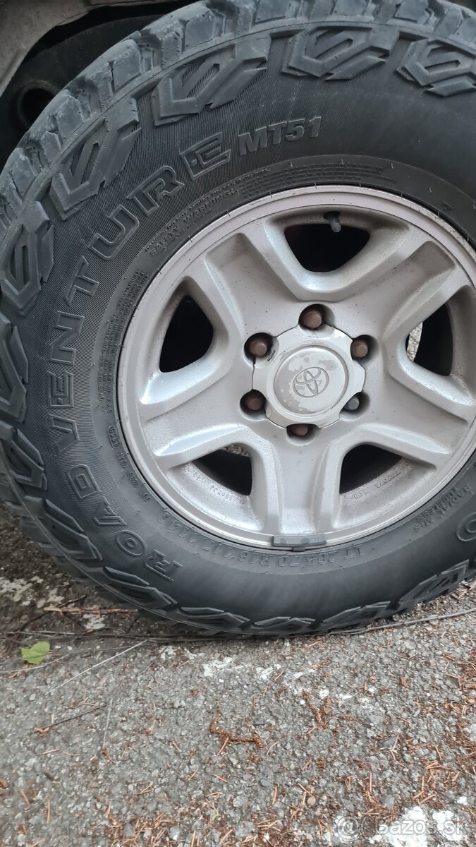 Kumho mt51 265/70R16 - 6