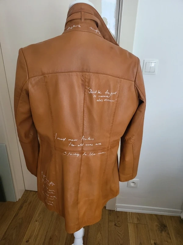 Kožená bunda dámska - 6