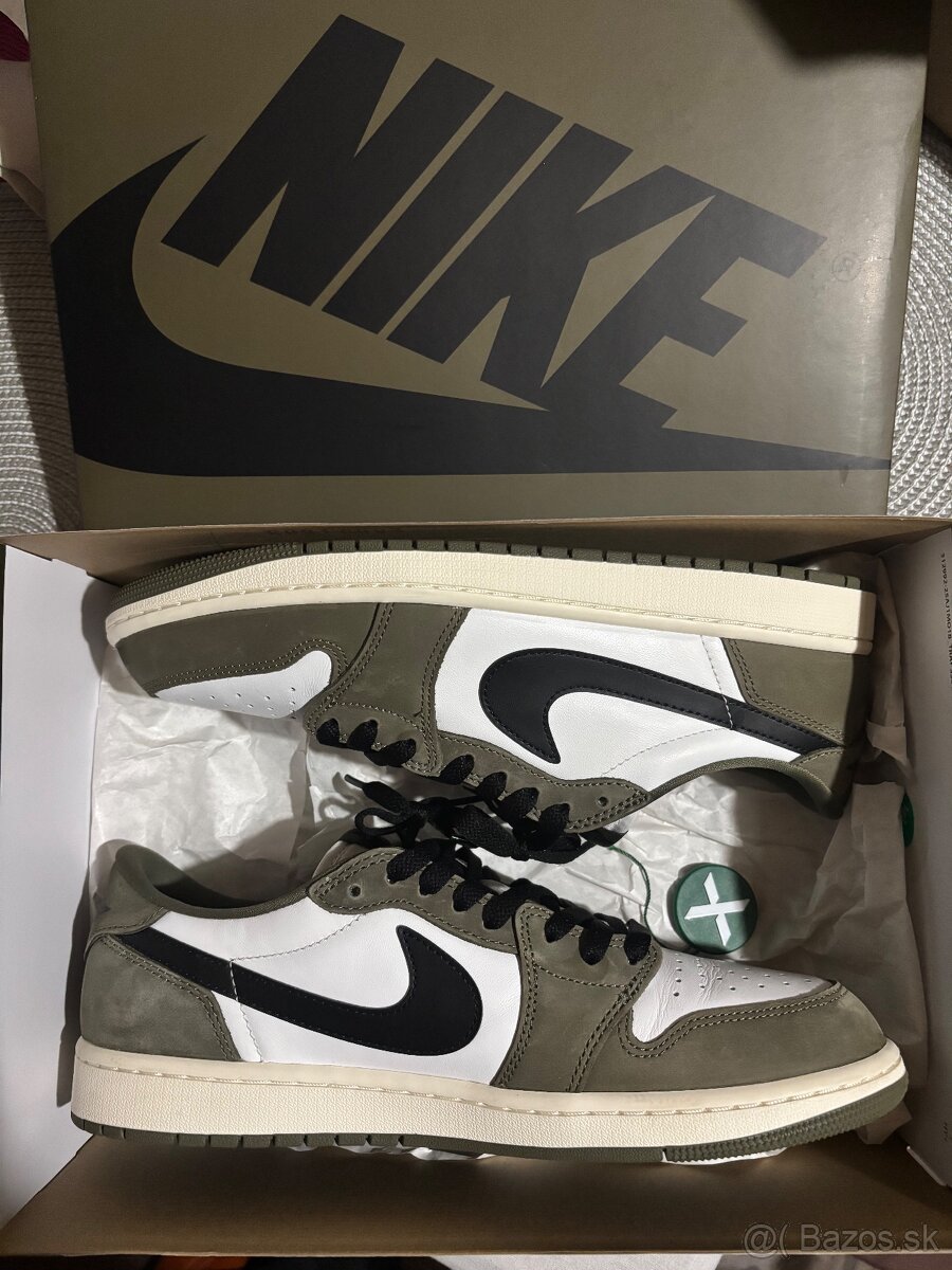 Nike Air Jordan 1 Retro Low Medium Olive - 6