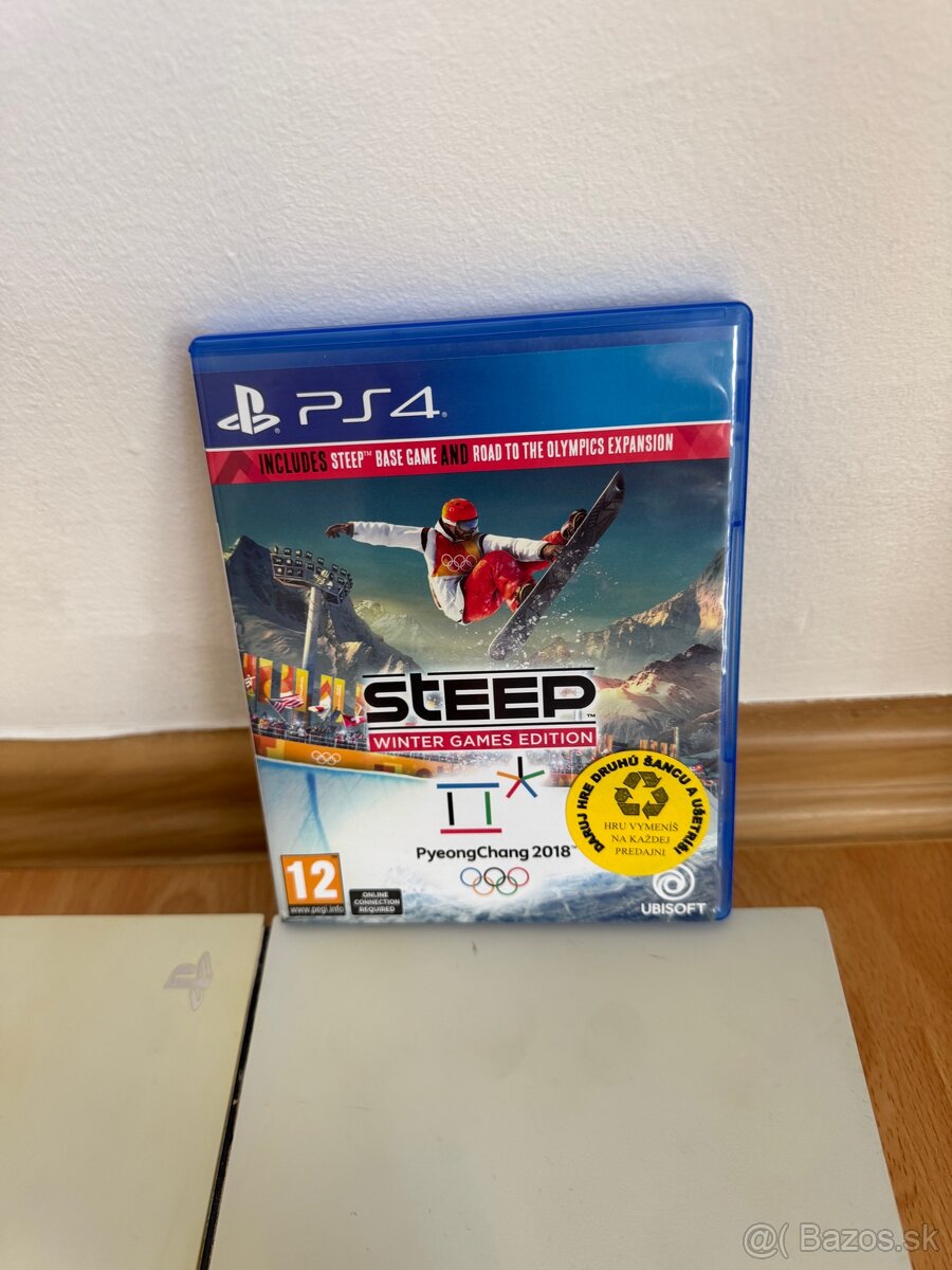 Playstation 4 white s ovládačom + 1x hra Steep - 6