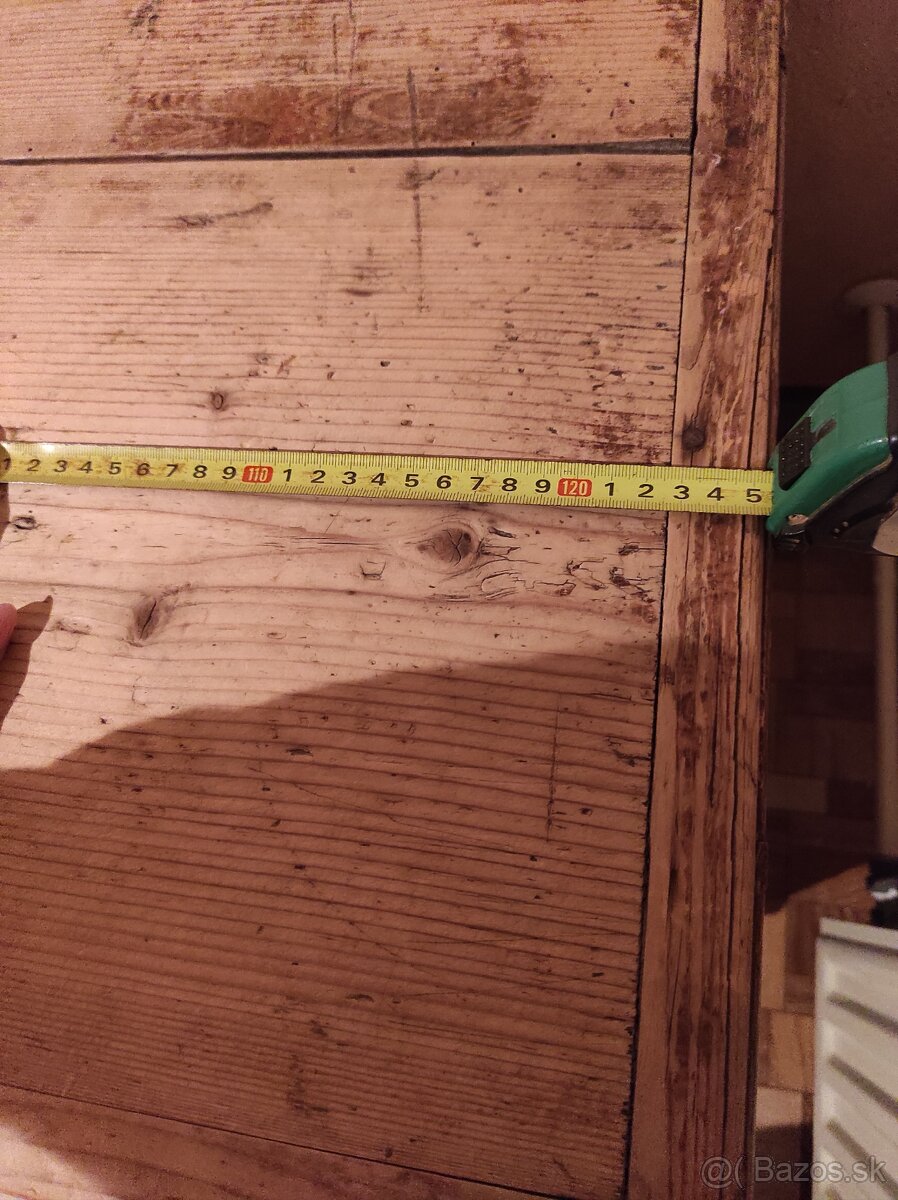 Maľovaná drevená truhlica - 6