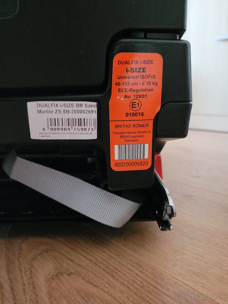 autosedačka Britax Römer Dualfix i-Size - 6