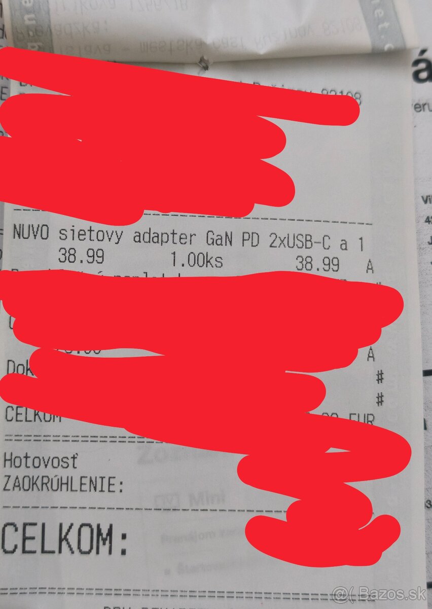 Predám adaptér Nuvo 65W - 6