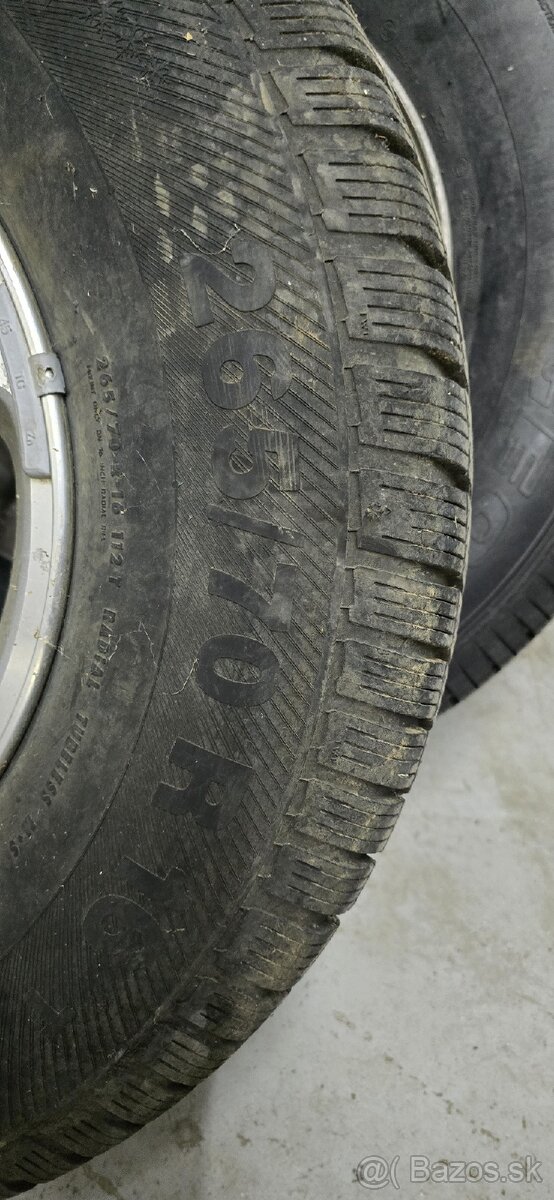 Kolesa 6x139.7 + pneumatiky 265/70 R16 - 6