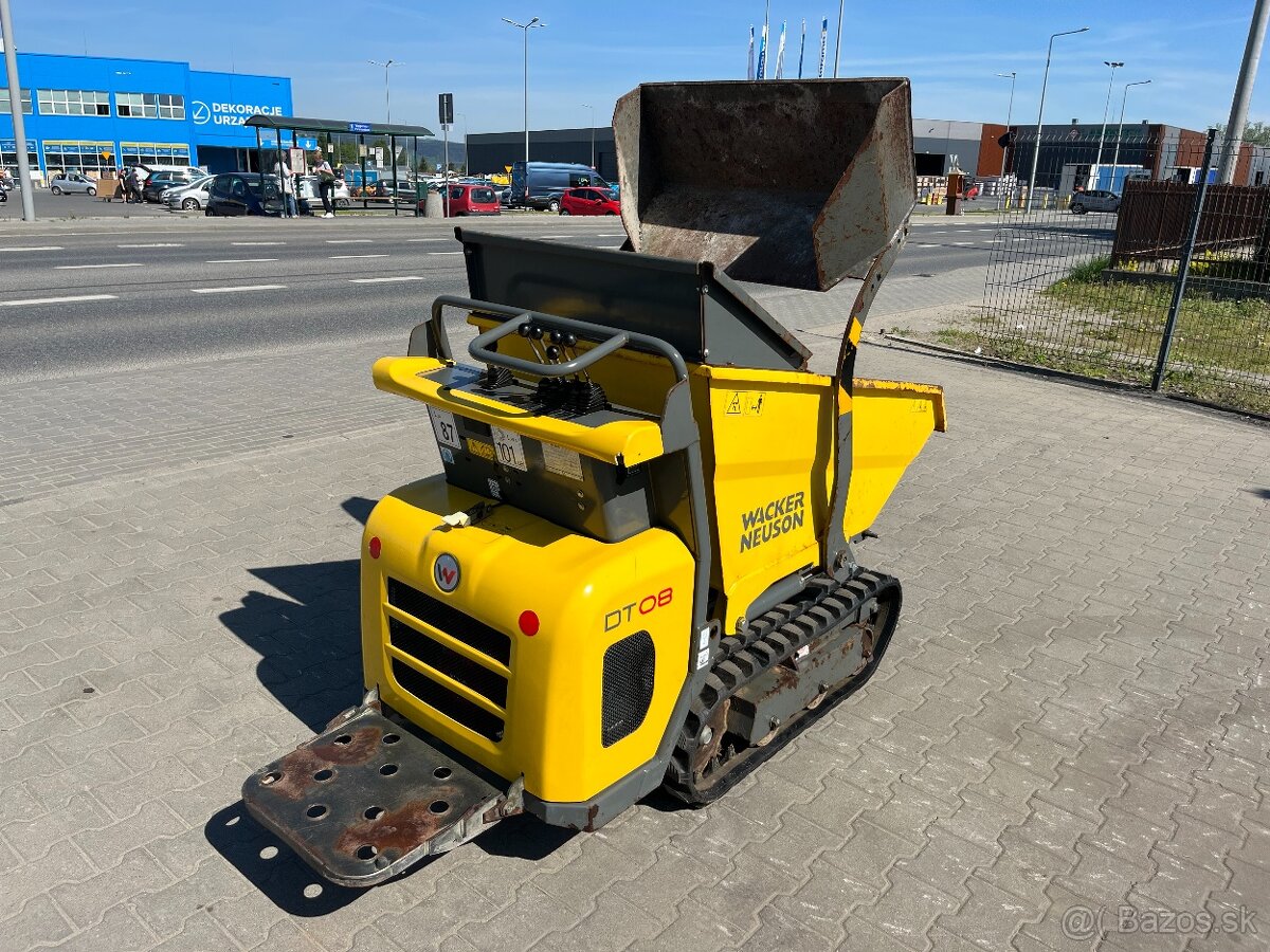Samonakladaci minidumper Wacker Neuson DT08, Honda - 6