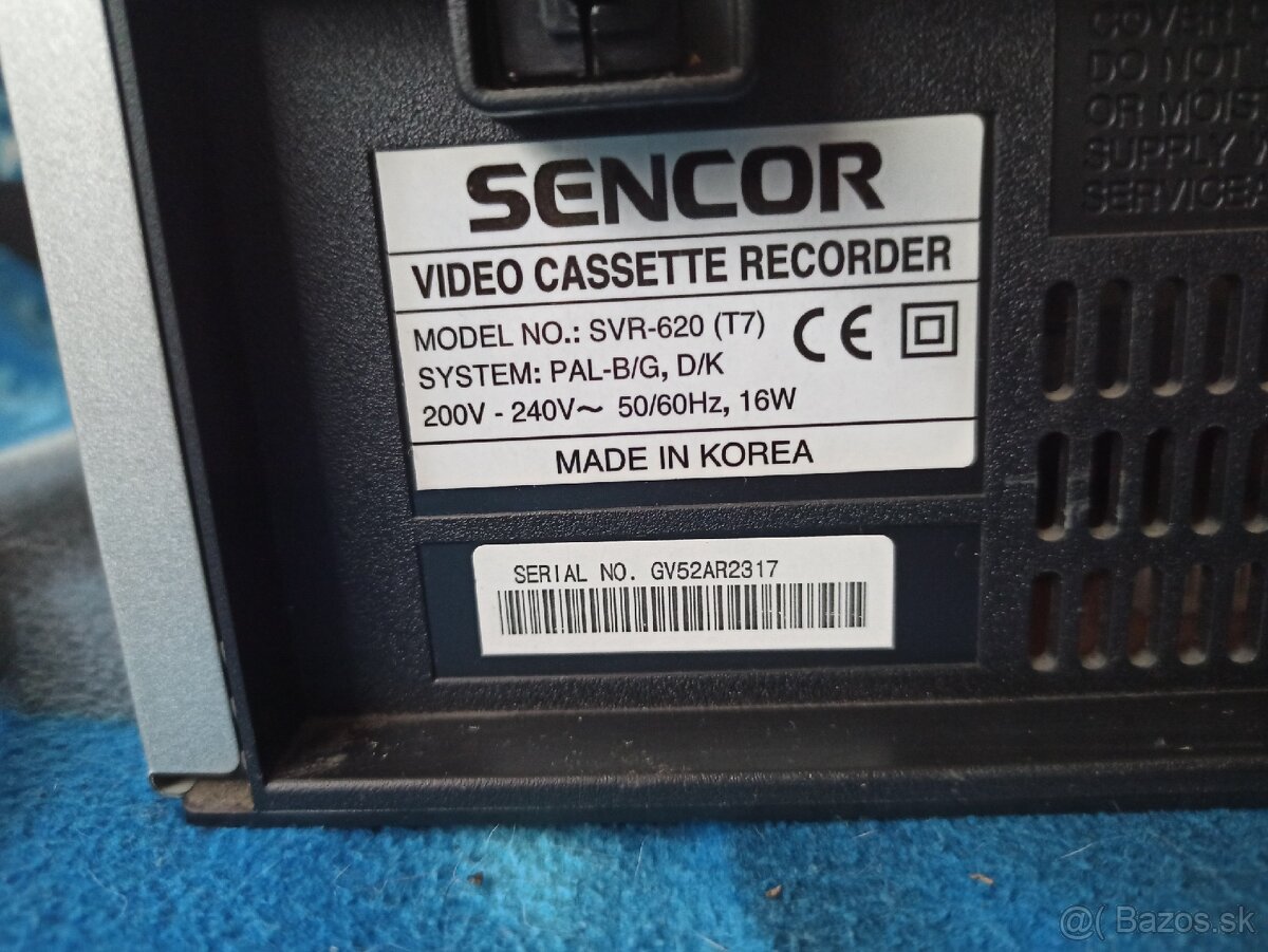 VHS recorder Sencor - 6