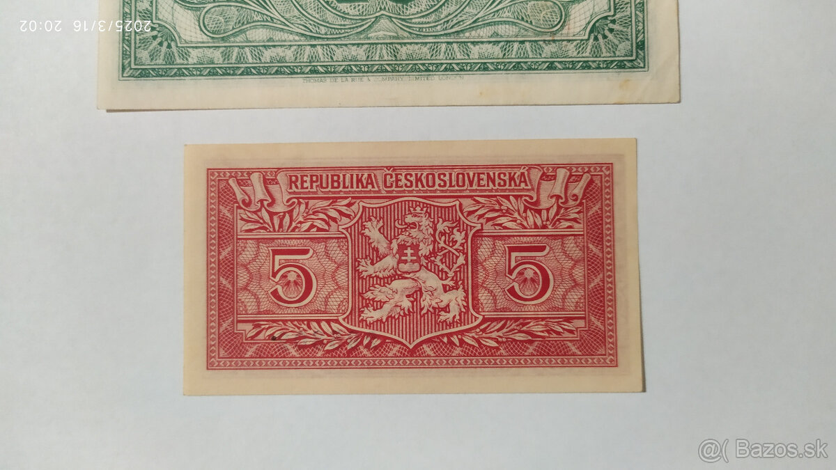 5Kčs a 10Kčs - 6