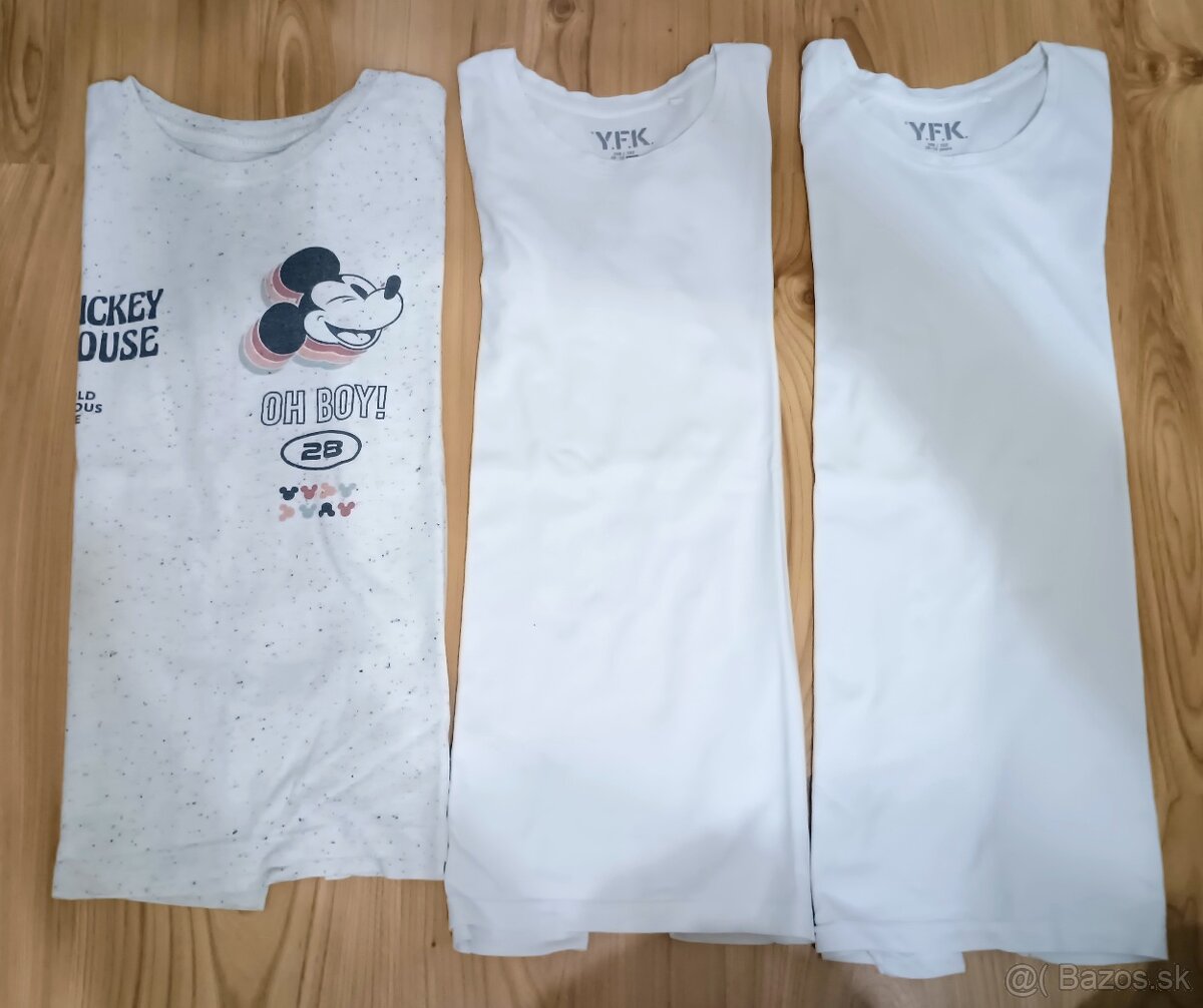 Tričká s dlhým rukávom vek.146 - 6