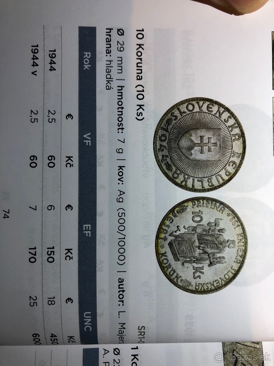 Strieborne mince - 6