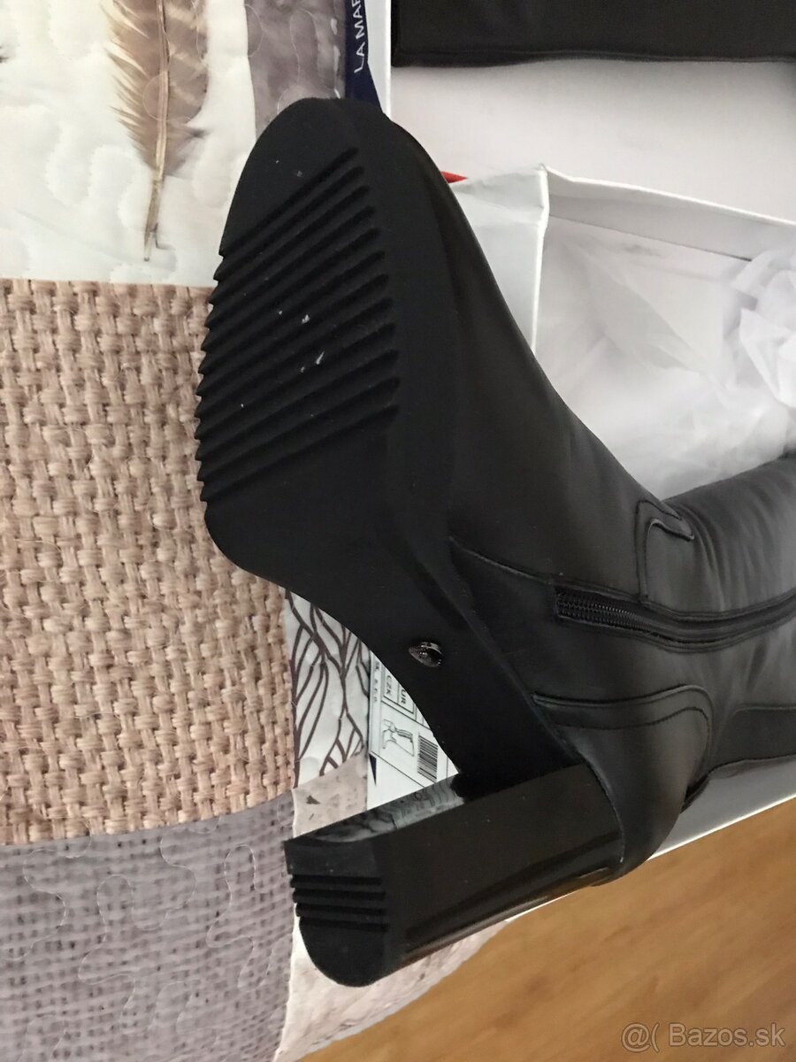 Zimné kožené čižmy - 6