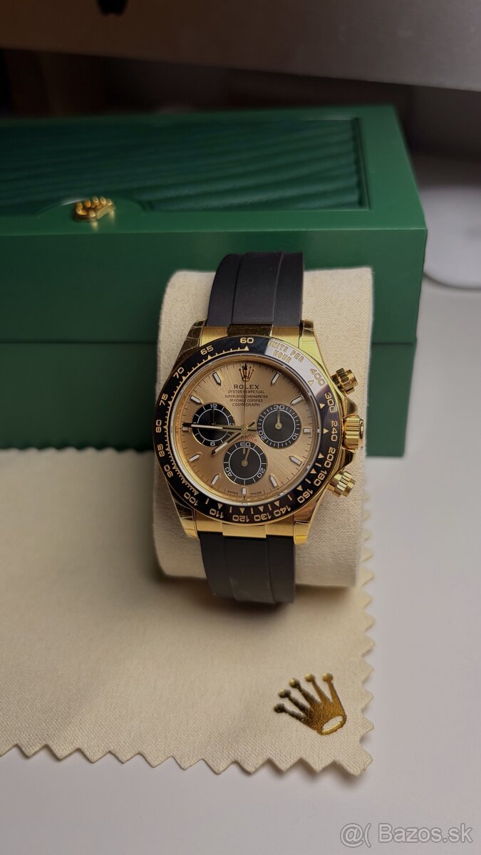 Rolex Daytona Gold Oysterflex - 6