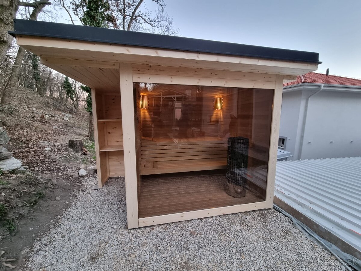 Exteriérová sauna - 6