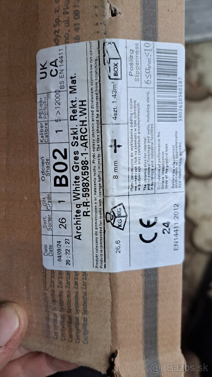 Gresova dlazba zn. PARADYZ - 6