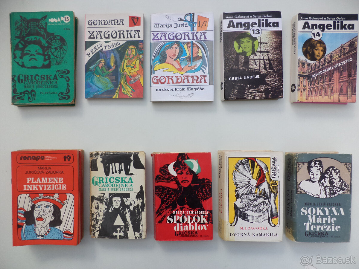 historické romány 1 - 6