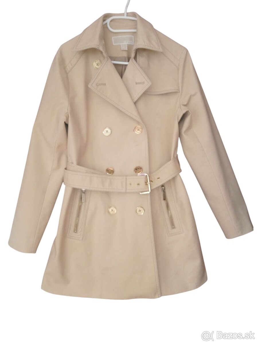 Michael Kors béžový trenčkot veľkosť .M - 6
