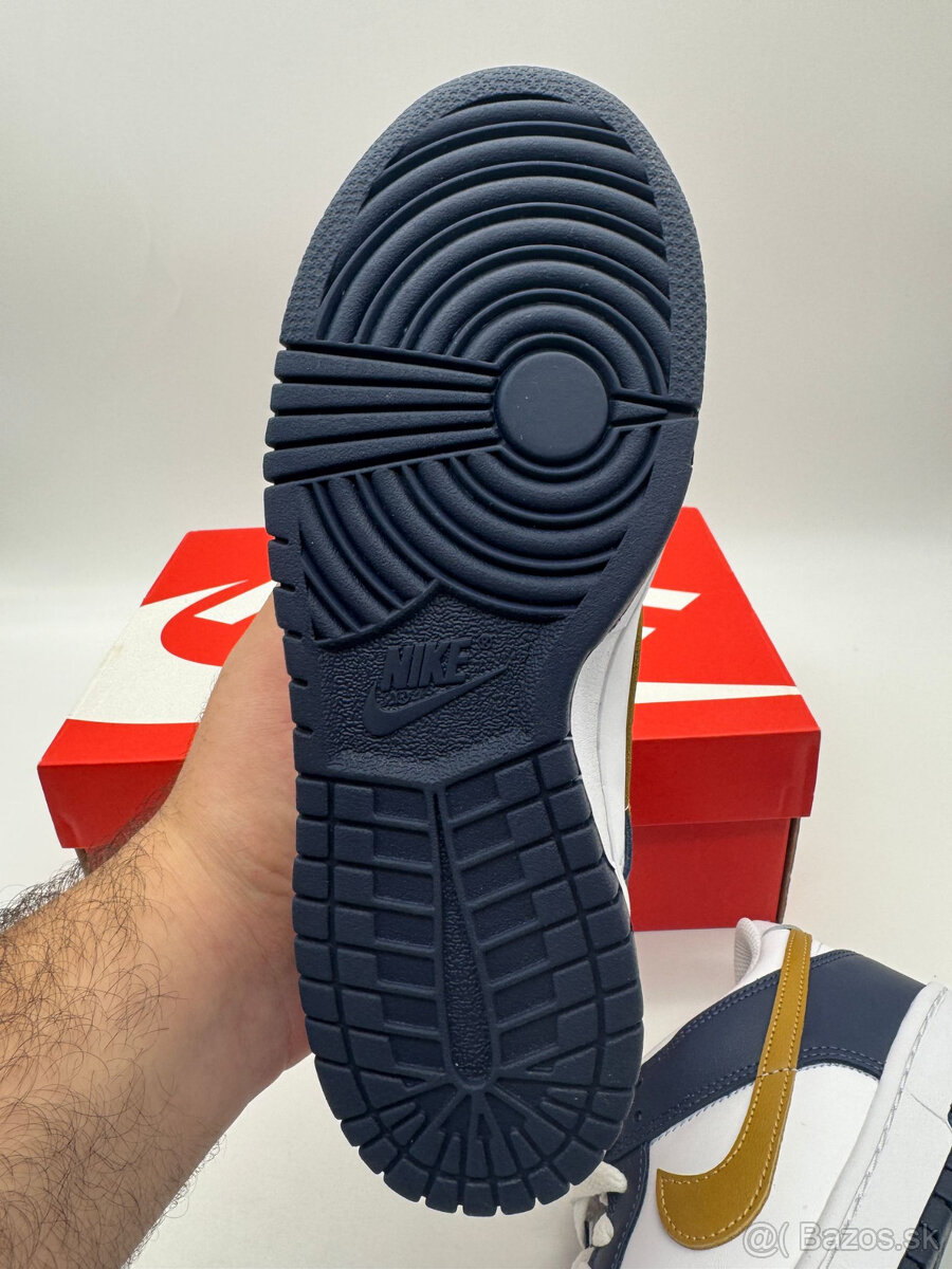 Nike Dunk Low Wheat-Midnight Navy - 6