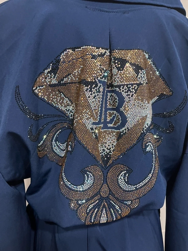 Dámsky modrý overal - 6