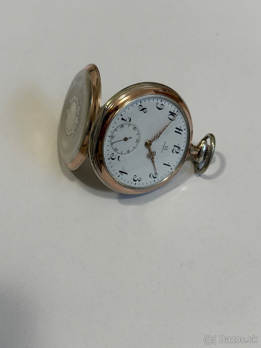 Omega vreckové hodinky striebro - 6