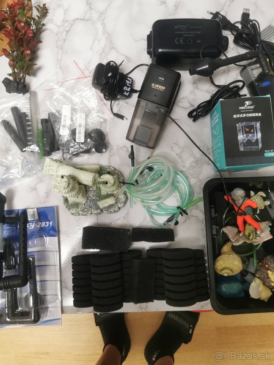 Predam komplet akvariovy set. - 6