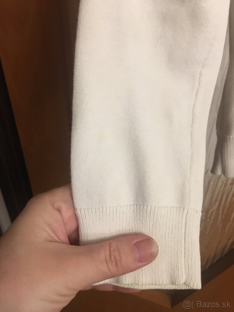 TOMMY HILFIGER originál white damsky svetrik S - 6