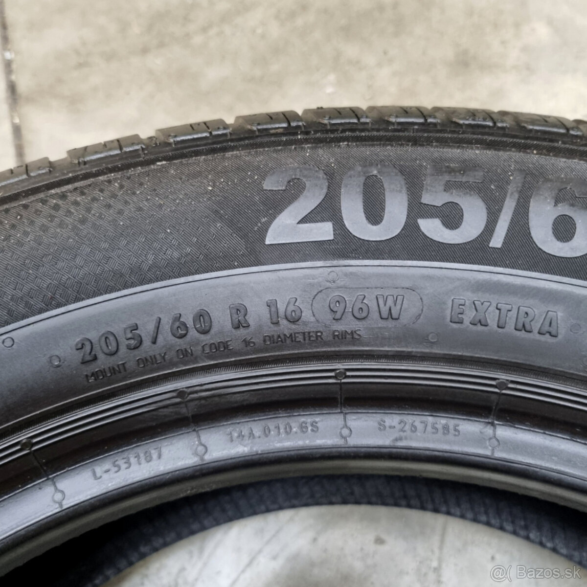 Letné pneumatiky 205/60 R16 SEMPERIT - 6