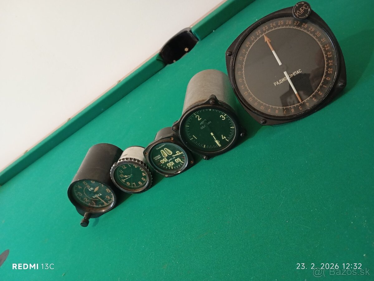 Letecké prístroje. - 6