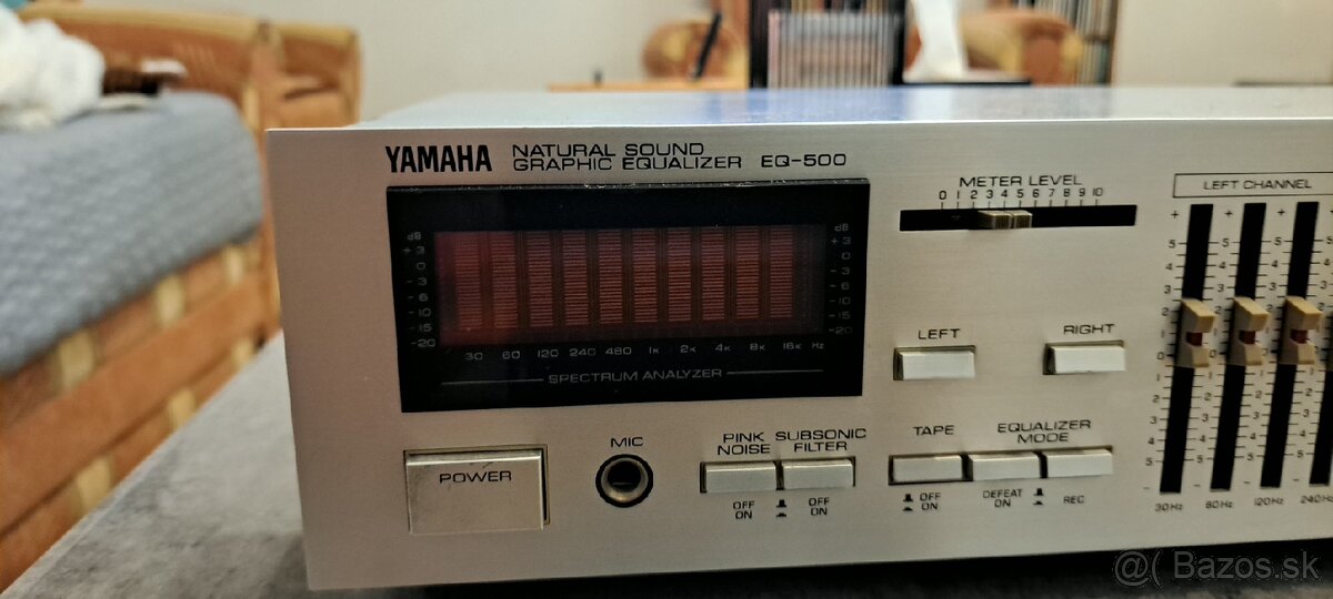 Yamaha equalizer eq-500 silver - 6