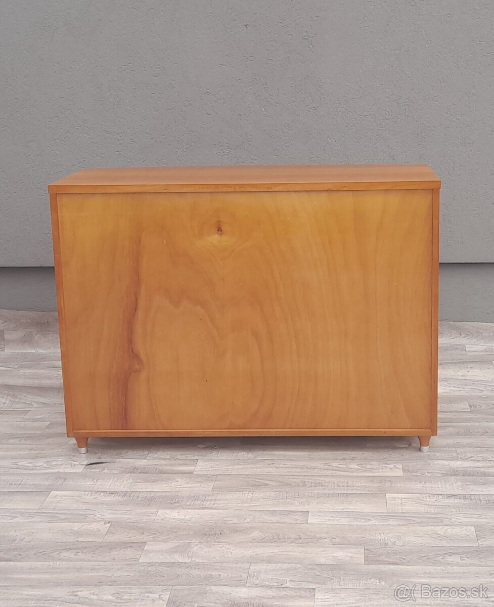 Komoda oválna čerešňová , - 6