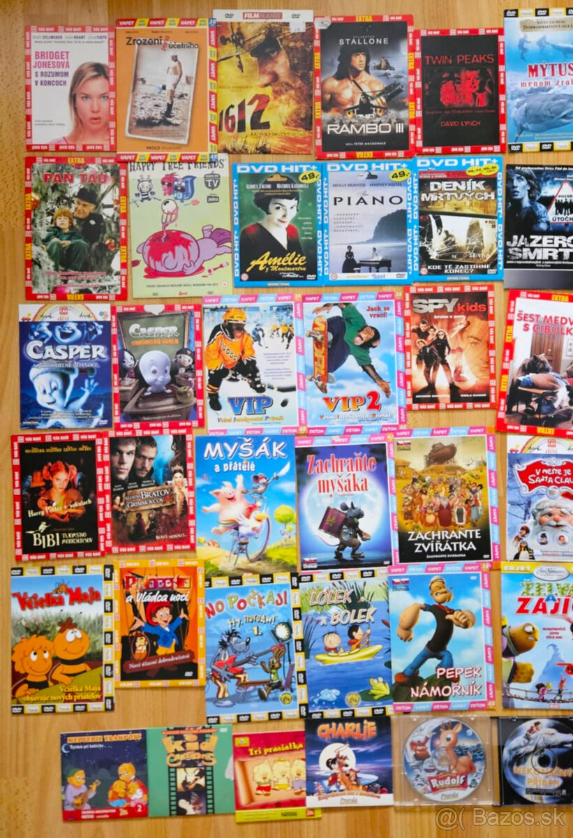 rozne filmy na DVD, 2 € /kus - 6