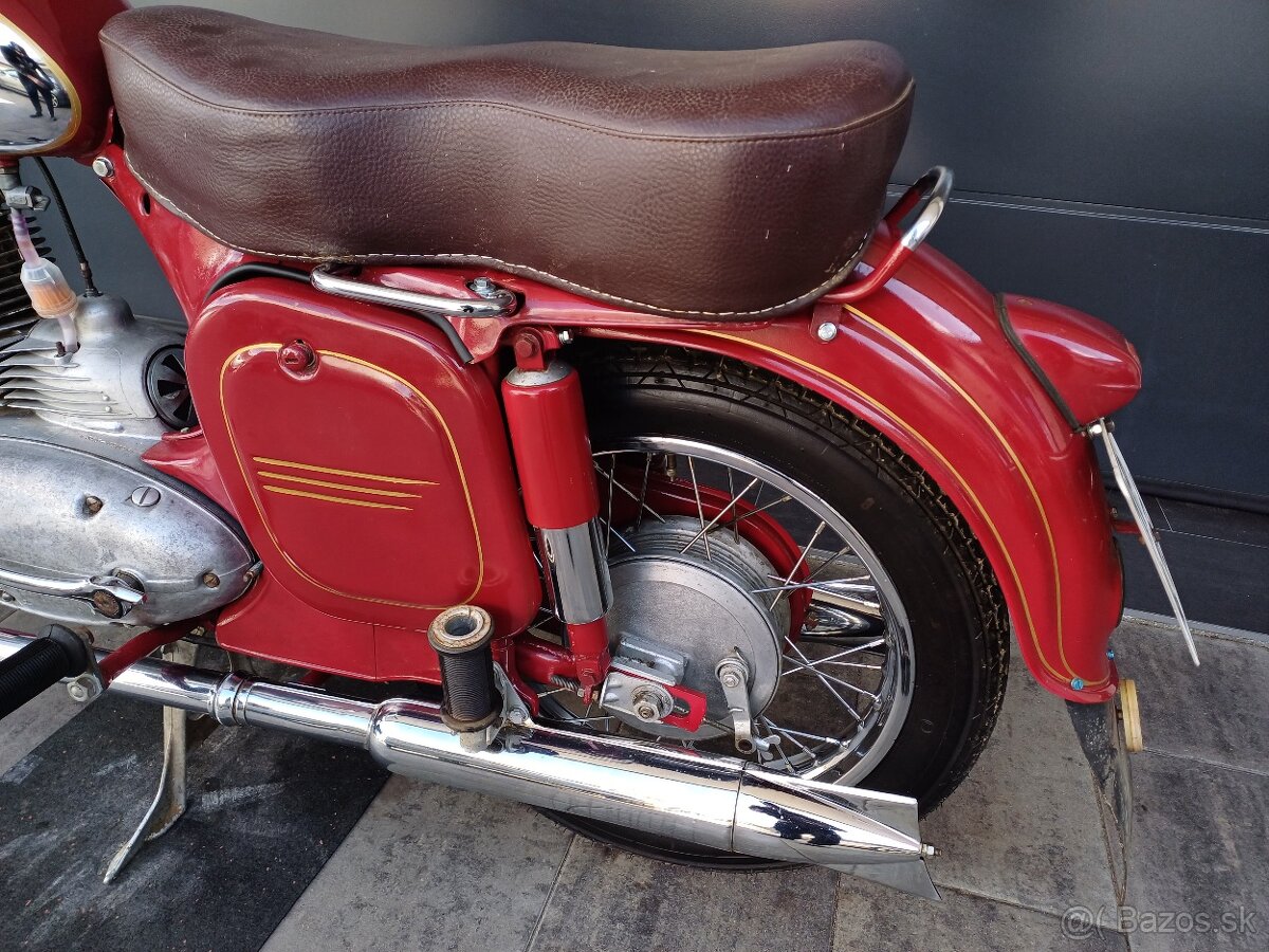 Jawa 250/353 kývačka s TP - 6