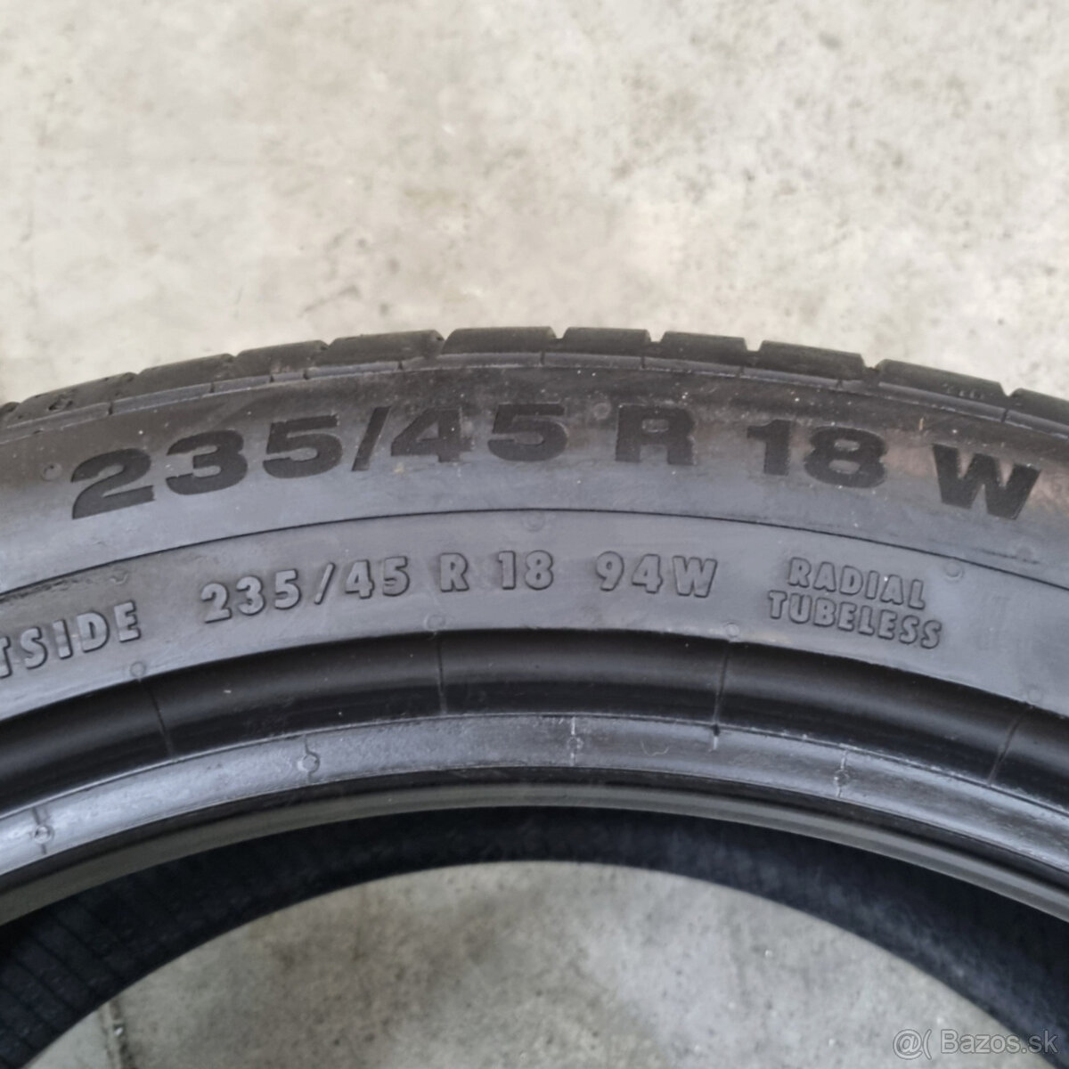 Letné pneumatiky 235/45 R18 CONTINENTAL - 6