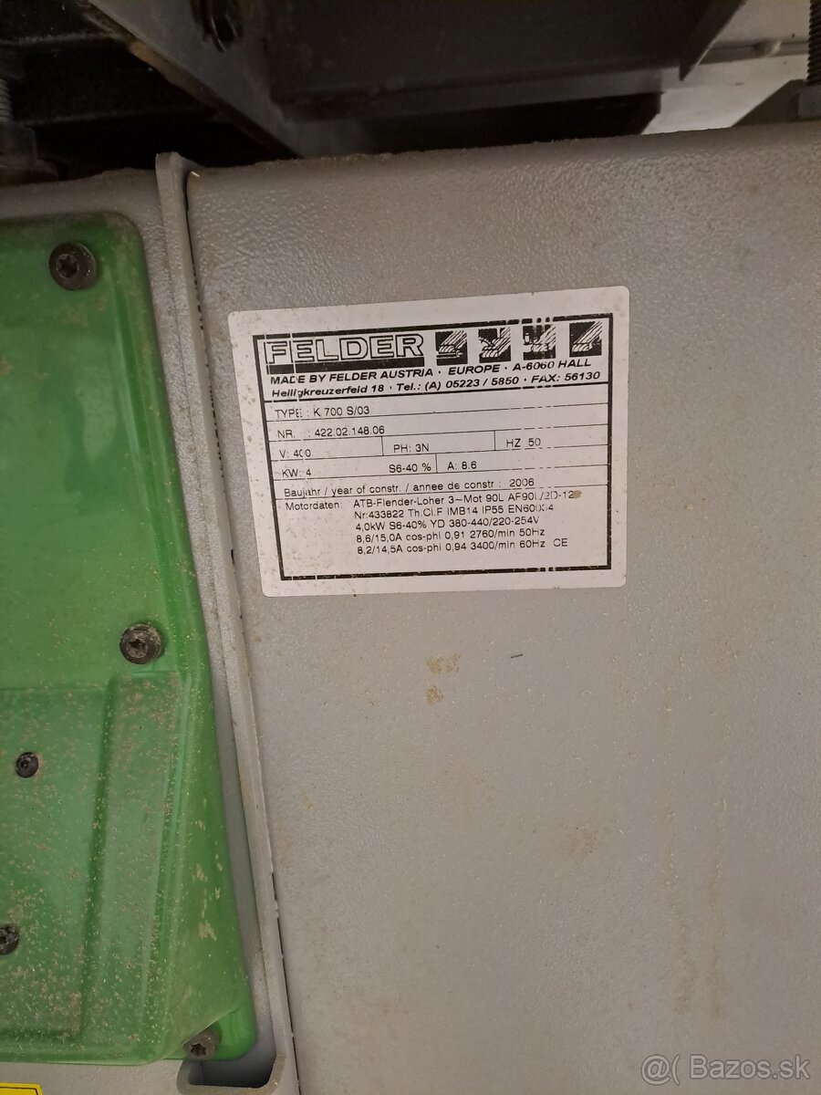 formatovacia píla felder - 6