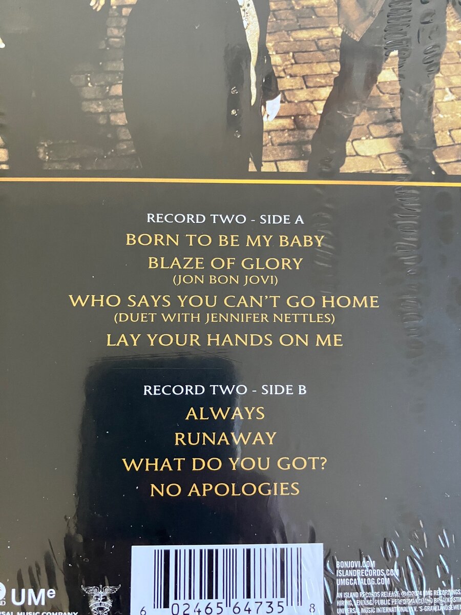 2LP Bon Jovi - Greatest Hits - 6