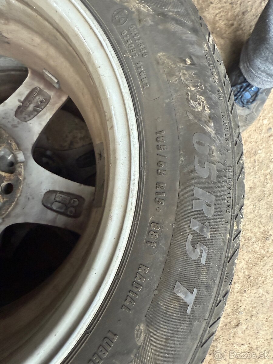 Predám Elektrony 5x114,3R15 - 6