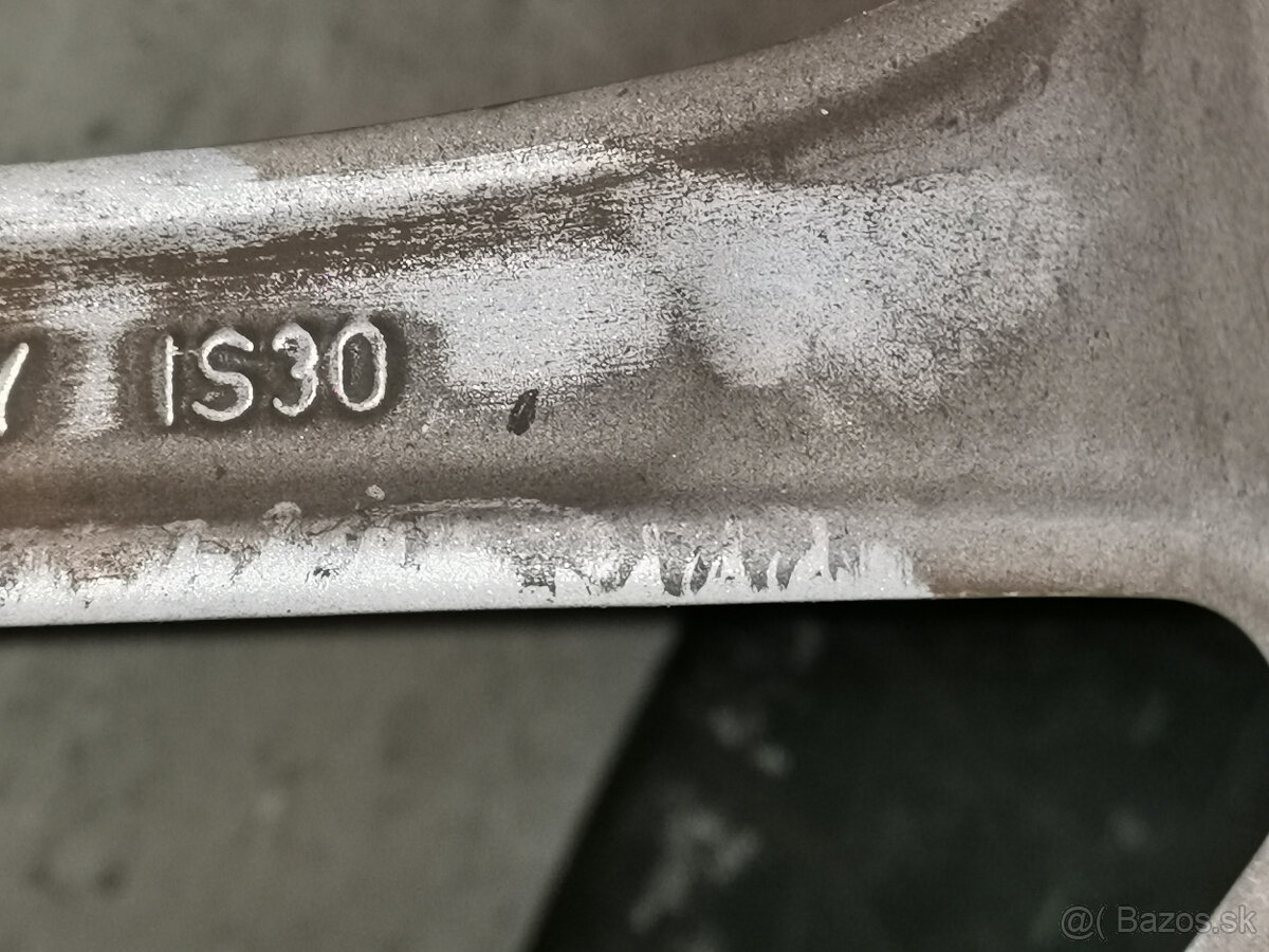 BMW 3 (G20) - originál 17" alu s letnými pneu 6+mm DOT 22 - 6