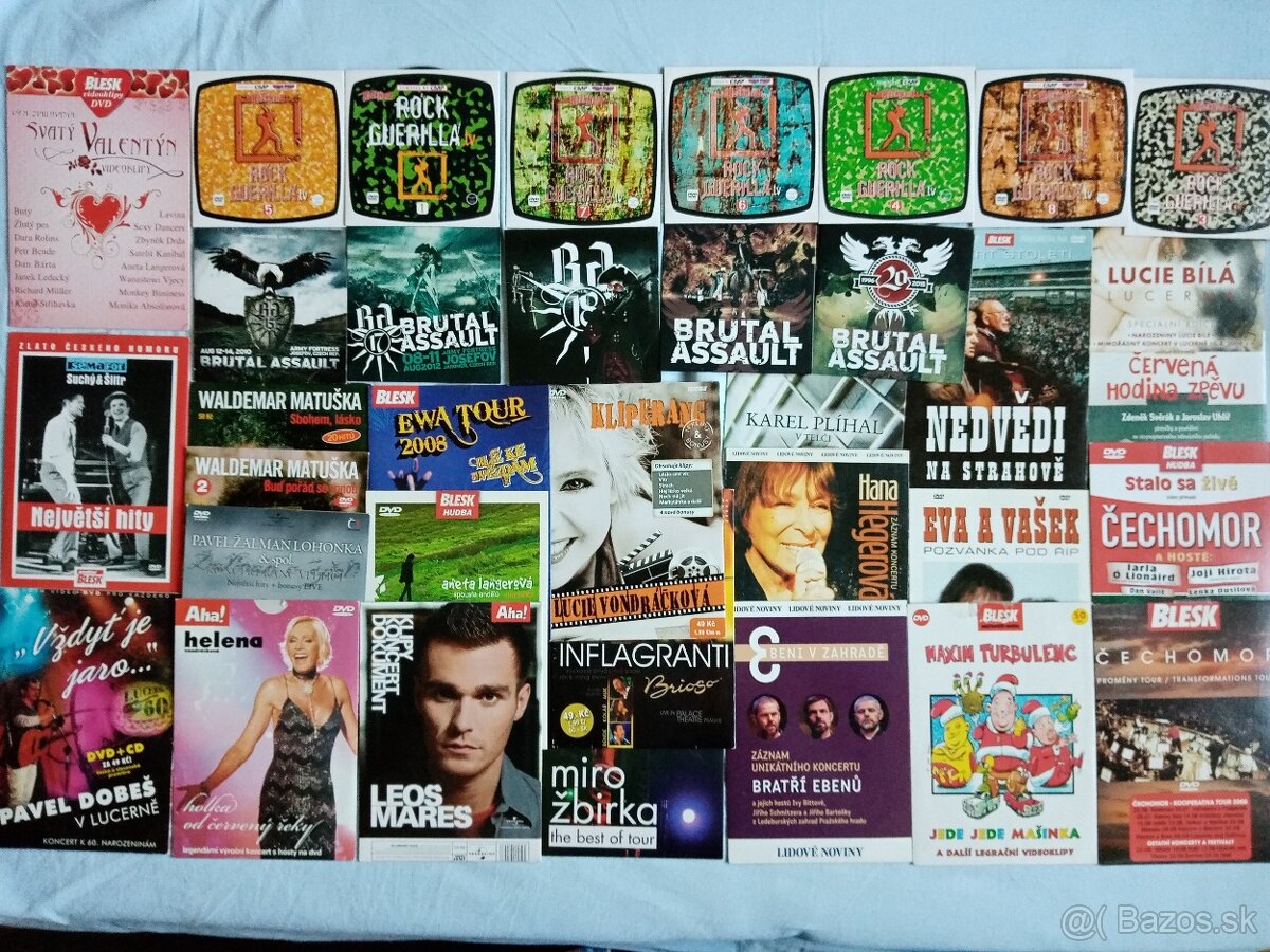 Orig.DVD rock hudba (posetky-i nerozbal.) od 2 eur - 6