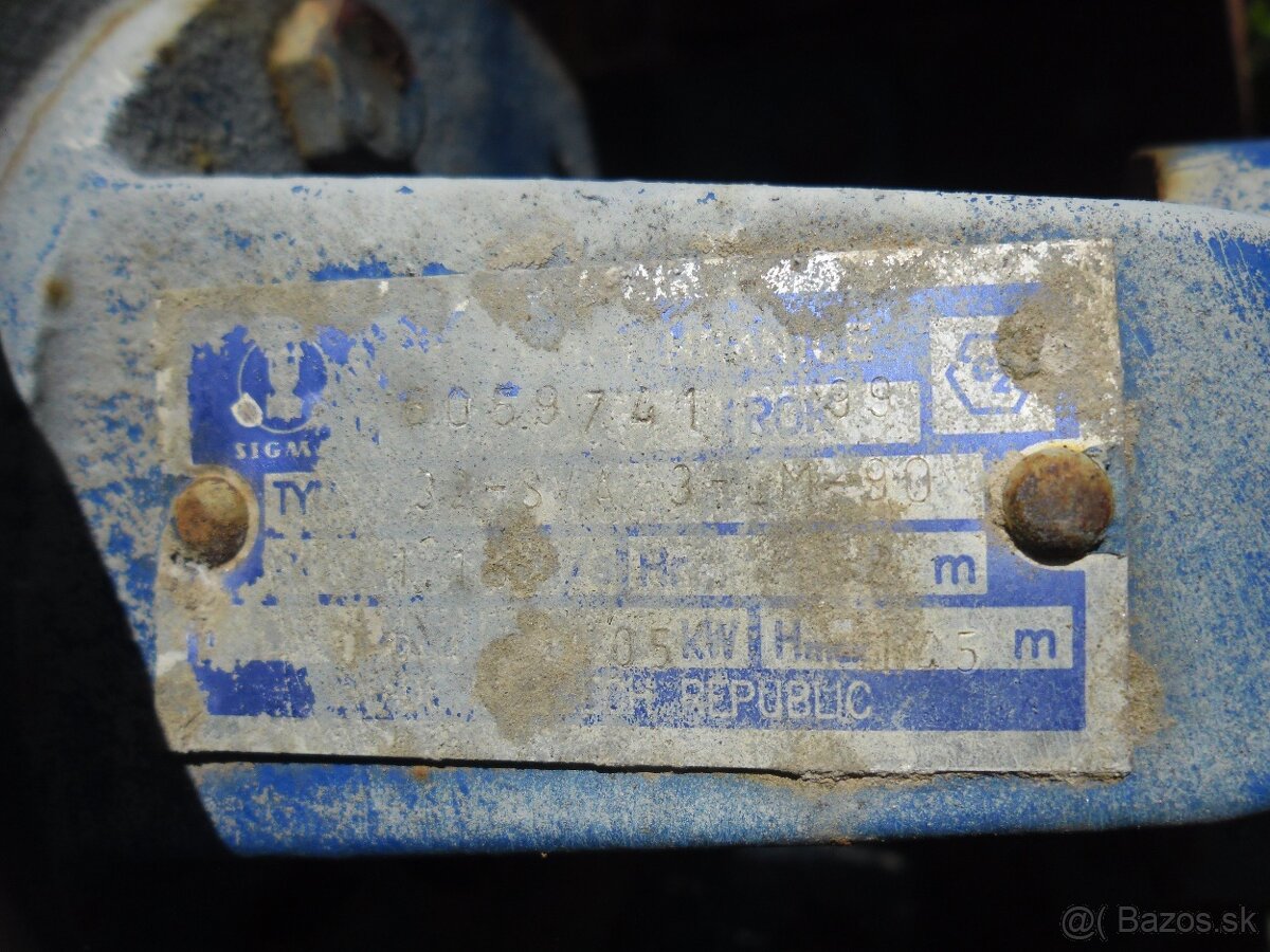 Predám železnú nádrž na MULTICAR M 24,25 s čerpadlom - 6