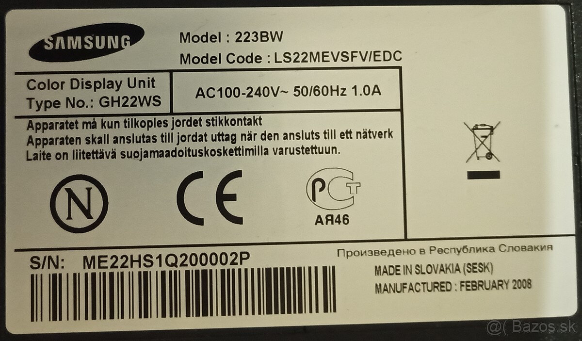 20/22" LCD monitory - 6