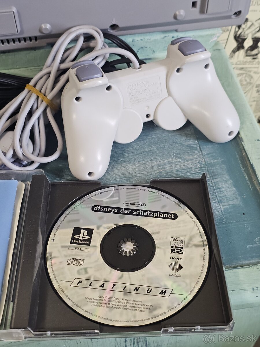 TOP STAV 》PLAYSTATION 1 + GAMEPAD + HRA 》PS1 SCPH-9002 - 6