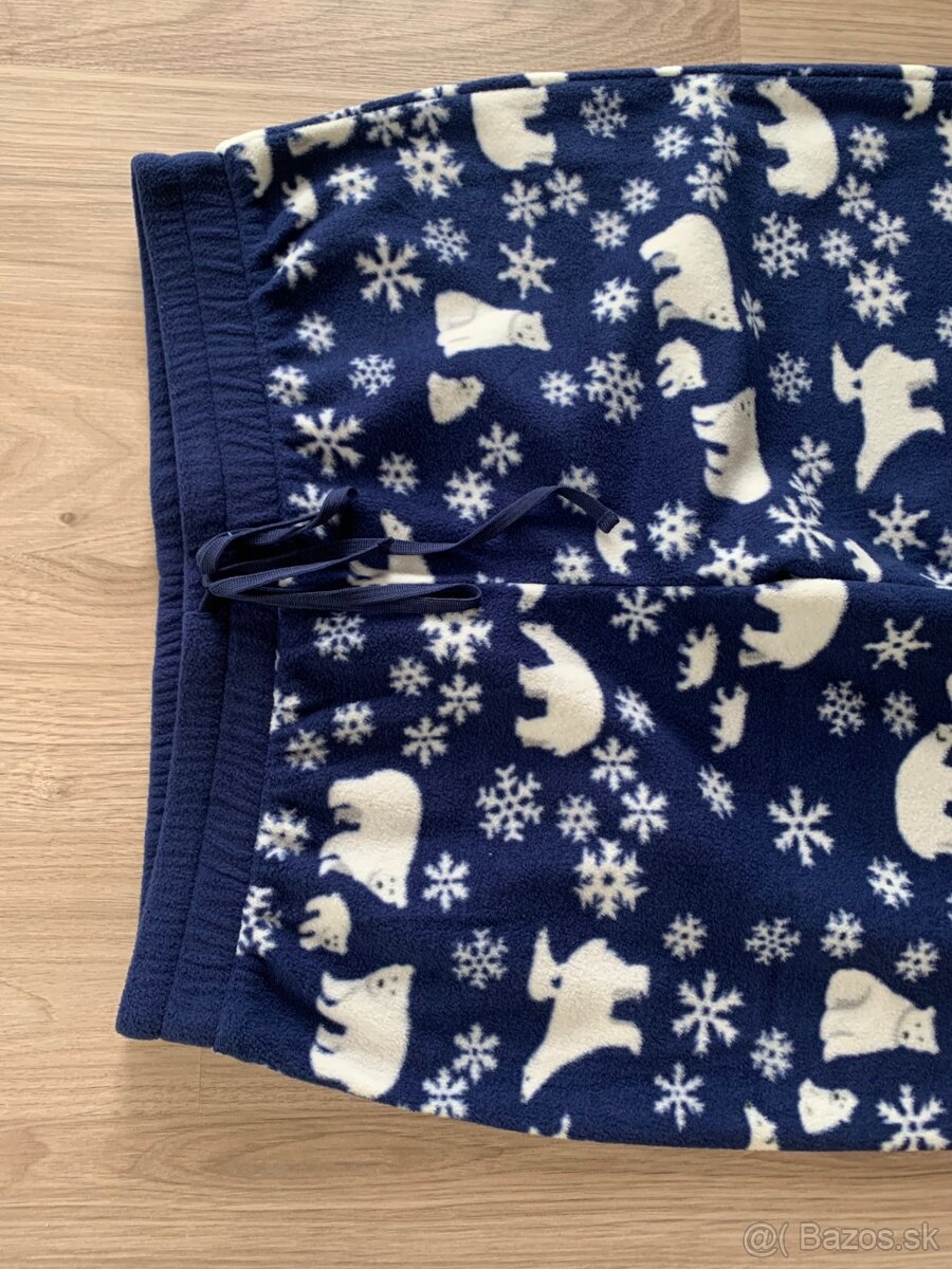 Zimné dámske pyžamo - 6