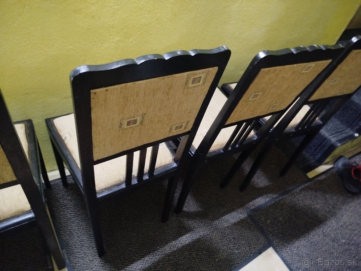 Jedálenské stoličky 4 ks predám. - 6