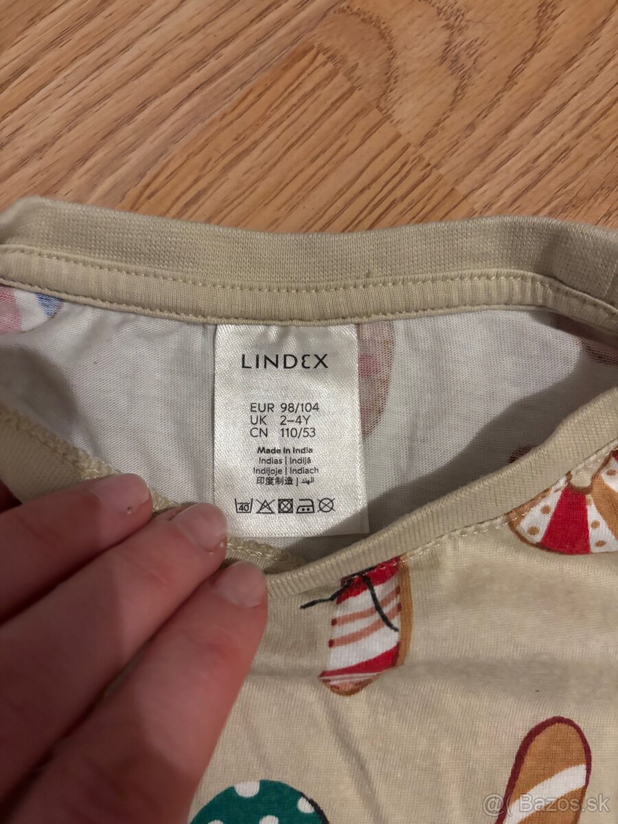 Dlhé pyžamá lindex 98/104 - 6