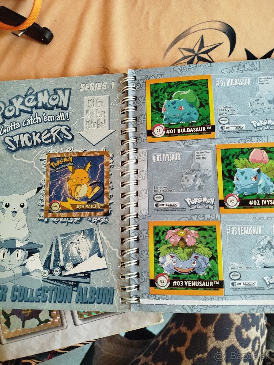Pokémon sticker a nalepkovy album - 6