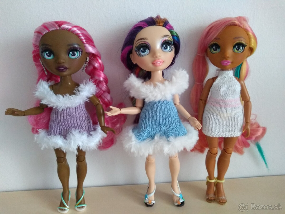 Topy bermudy pre bábiky Rainbow high barbie nohavice - 6