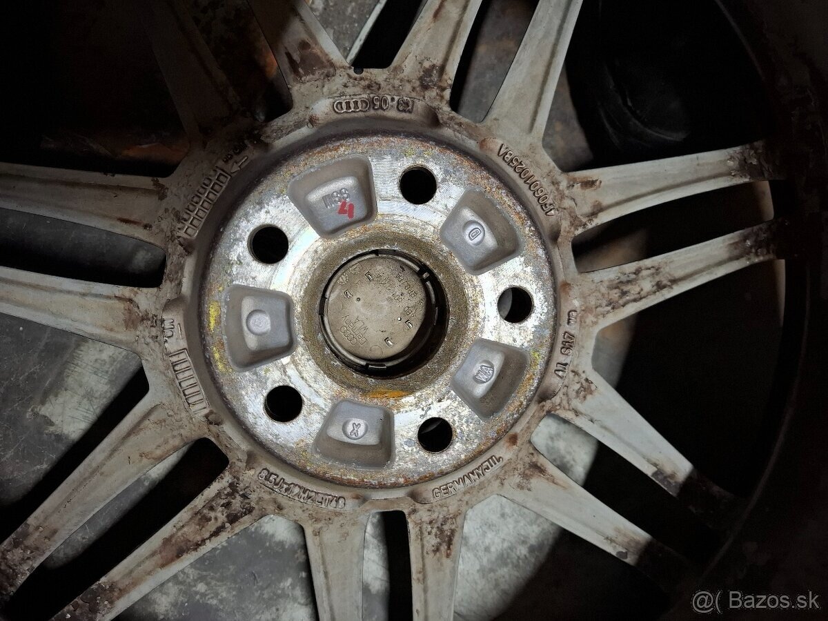 Elektrony 5x112 r 19 original Audi - 6