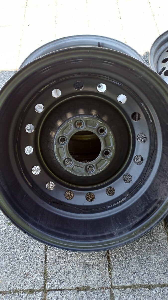 Plechové disky 7.5×j18" 6×139,7 - 6
