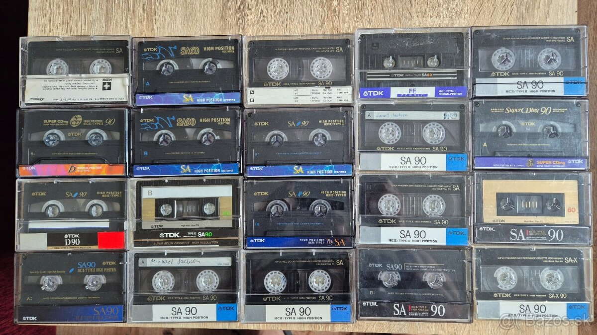 TDK kazety 20 kusov - 6