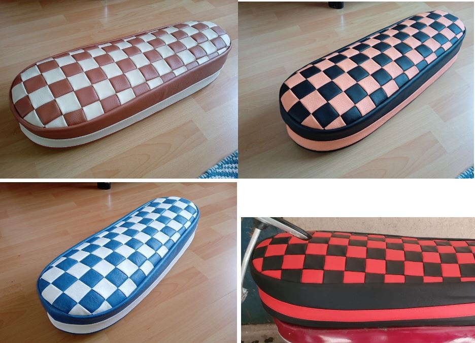 Predám poťah pionier jawa 50 jawa 20,21,23 mustang, panelka - 6