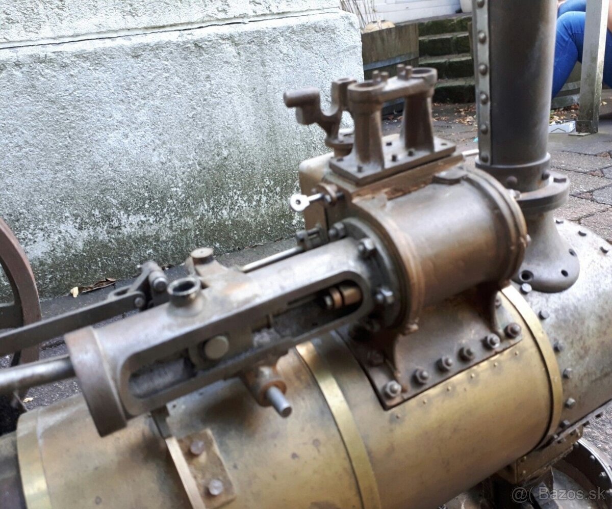 Parný traktor Parný stroj Royal Chester Allchin 18 - 6