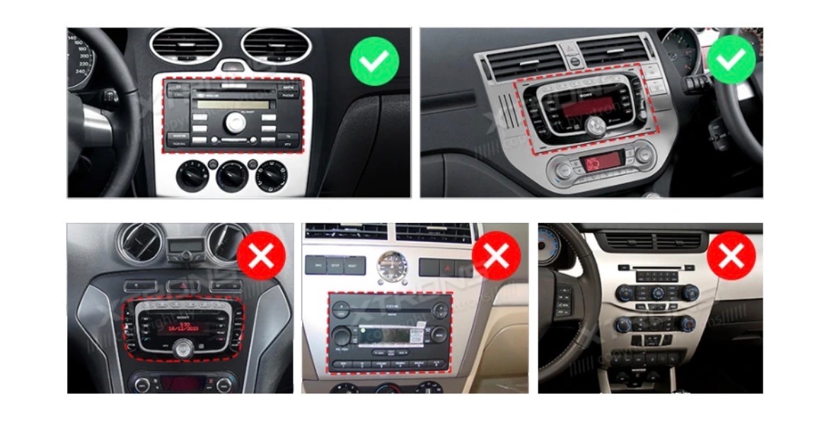 Autoradio na Ford - 6